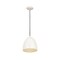 Z-Lite Z Studio Dome Pendant 1 Light Pendant, Matte White 6012P9-SWH - alternate 3
